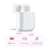 Jinstyles Charging Case Replacement for AirPods 1st & 2nd Generation