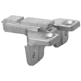 Blum 175L6600.24 CLIP Top Face Frame Adapter Plate With Flange and Zero Clearanc, Nickel