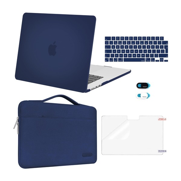 MOSISO Compatible with MacBook Air 15 inch Case M4 M3