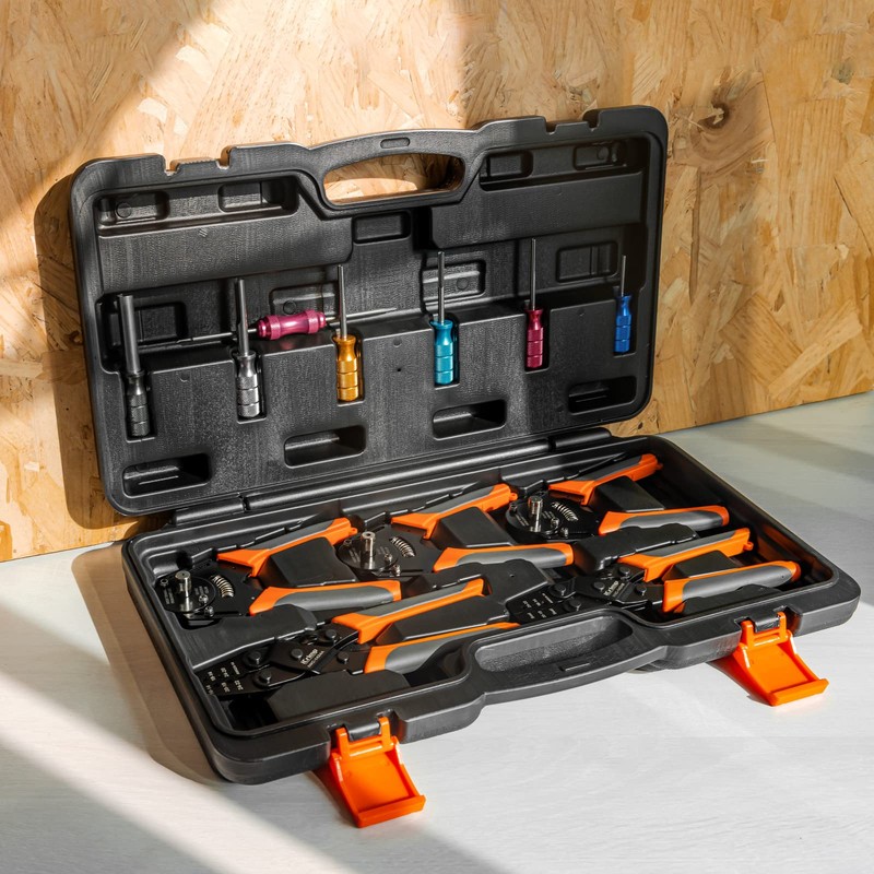 iCrimp Deutsch Terminal Crimp Tool Kit, Close Barrel and Open