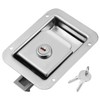 Stainless Steel Paddle Handle Toolbox Lock Paddle Latch Flush Mount