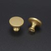 LONTAN 10 Pack Gold Cupboard Knobs Gold Drawer Knobs Solid