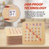 GSE Bingo Game Cards, 10-Pack Reusable Shutter Bingo Cards |