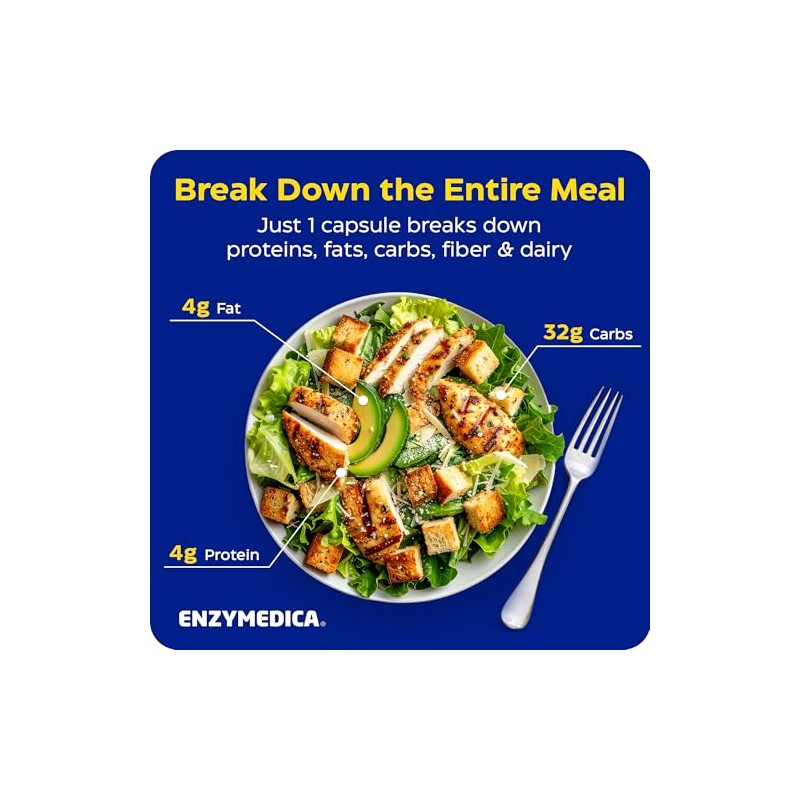 Enzymedica - Digest Basic + Probiotics, Essential Digestive Enzymes with