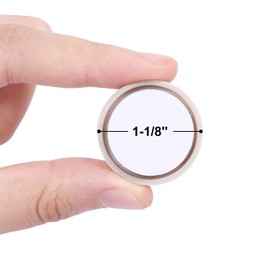 Ezprotekt 40 Pack Self-Stick Furniture Sliders for Carpet,1-1/8" Round Self-Adhesive Furniture Moving Pads Chair Movers and Gliders Carpet Protector Furniture Glide Chair Slider (29mm, 40Pack)