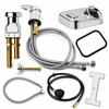 Salon Shampoo Bowl Faucet Kit with Vacuum Breaker and Sprayer