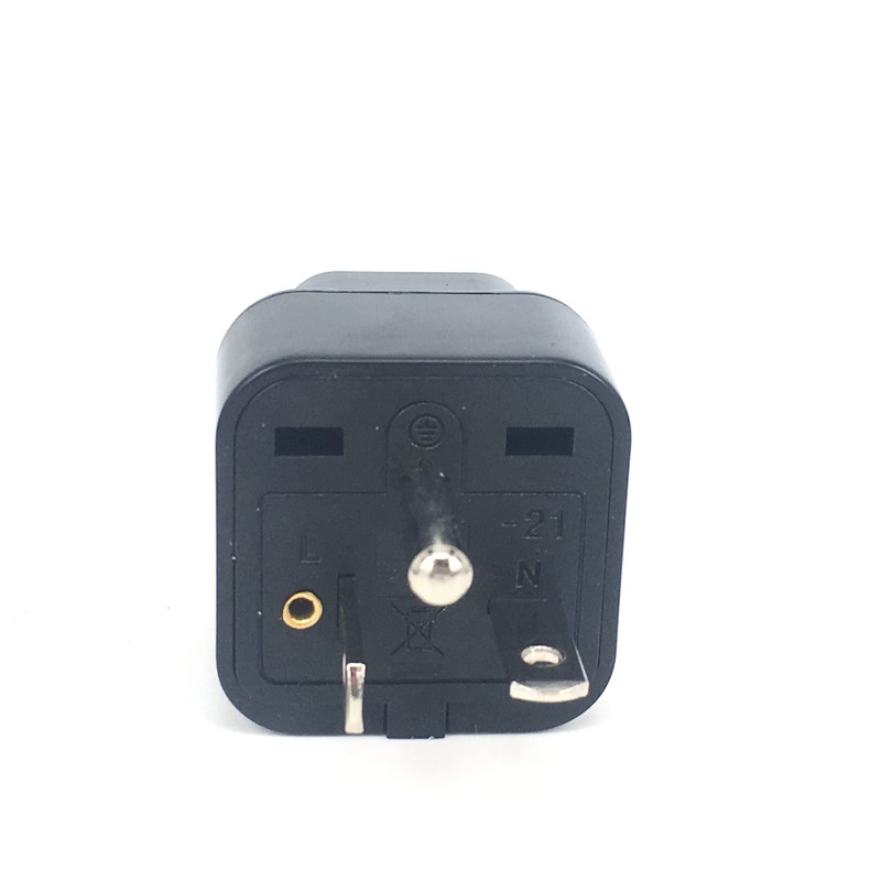Tekit Black NEMA 6-20P Universal Plug Adapter110-250V 15A,Universal World to