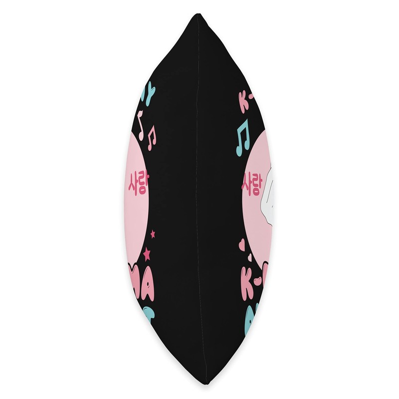 K-Pop All Day K-Drama All Night Throw Pillow