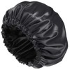 Amamba Shower Caps, Silk Lined Shower Cap for Women,Reusable,Adjustable Size,