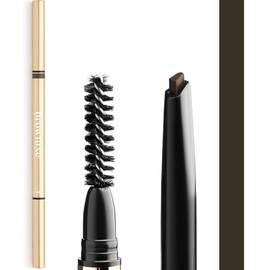 Lápiz de cejas de precisión para efecto microblading | Kit de cejas con bolígrafo y pincel para cejas | Color a prueba de manchas para cejas impecables, Cocoa