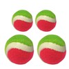 4 Pcs 2 Sizes Replacement Balls for Paddle Catch Toss