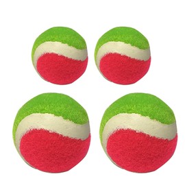 4 Pcs 2 Sizes Replacement Balls for Paddle Catch Toss Game Set Sport Outdoor Activities