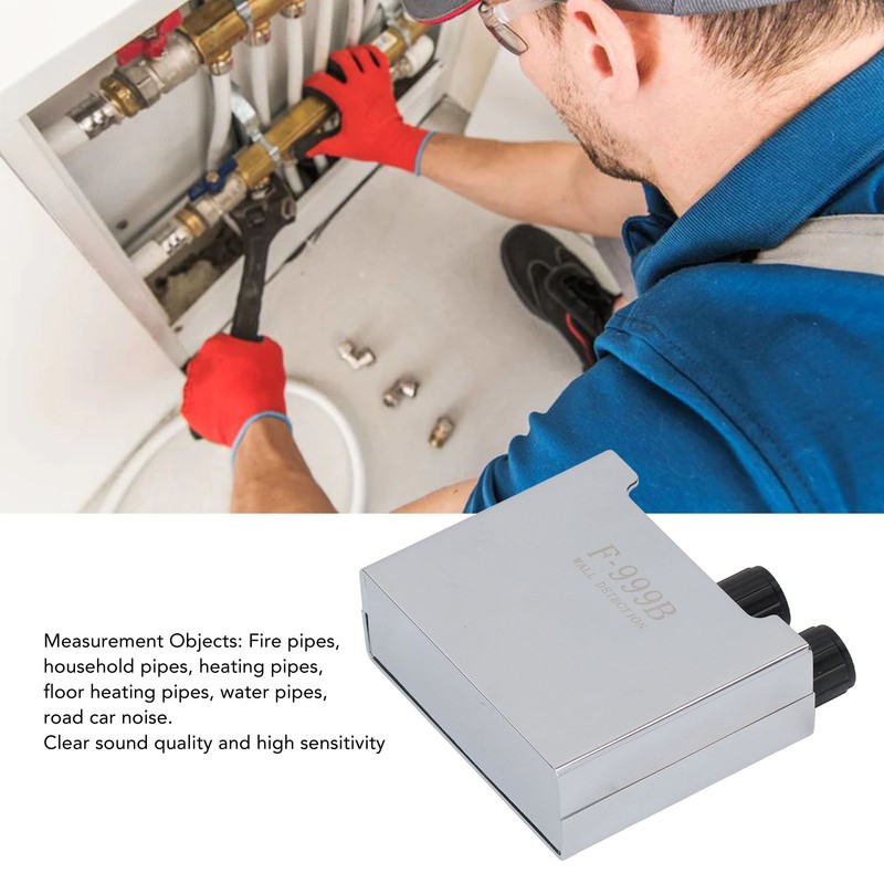 Pipe Leakage Detector Professional Metal Strong Sensitivity Underground Water Pipe