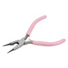 sourcing map Mini Round Nose Pliers 4.5 Inch Conical Claw