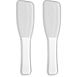 Molain - 2 limas de cristal nano, limpiador de pies, herramienta de pedicura para el cuidado de los pies, herramienta profesional para eliminar la piel dura de los pies, limas de cristal para talones