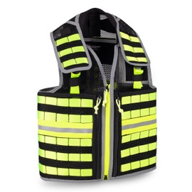 ELITE BAGS - E-VEST Tactical Vest | Multifunctional | Flexible (Yellow, L-XL)