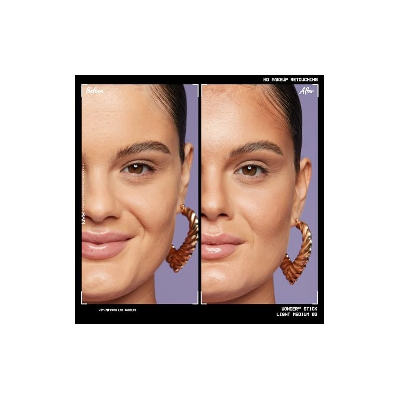 NYX Professional Makeup, Wonder Stick Contour, Contour, Light Medium