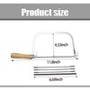A Set Coping Saw Blades Precision Woodworking Saws for Wood