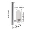 Groleca 2 Pack Adhesive Curtain Holdbacks - No Drill Curtain