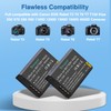 Uwayor LP-E10 LP E10 Battery 2 Pack and Dual Charger