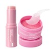 PDRN Collagen Multi Balm Stick & Eye Patches Set, Pink