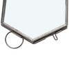 Joyzan Hanging Glass Photo Frame, Hexagon Wall Hanging Picture Artwork