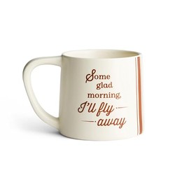 DaySpring - Some Glad Morning - Inspirational Ceramic Mug, 14 oz, Beige