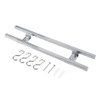 Wall Mounted Stainless Steel Magnetic Knife Holder Double Bar Kitchen