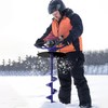 Ice Auger Drill Adapter- Stainless Steel Ice Fishing Auger Stopper