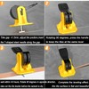 50pcs Tile Leveler Tile Tools Needle Exchangeable Reusable Tile Spacers