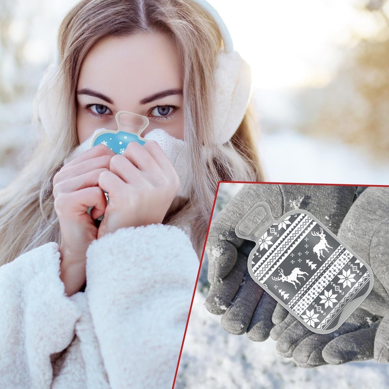 Hand Warmer, Pocket Warmer with Christmas Theme, Hand Warmer, Reusable