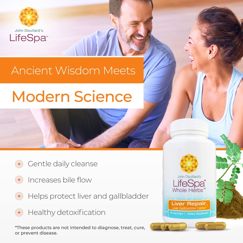 LifeSpa Whole Herbs Liver Repair | Liver Detox | Liver