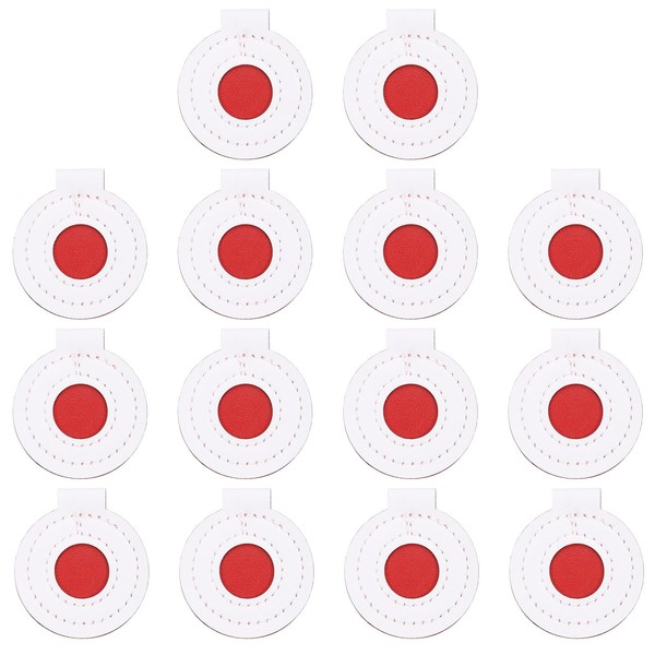 PATIKIL Microfiber Bullseye Targets 5cm, 14Pcs Competition Game Target Shooting