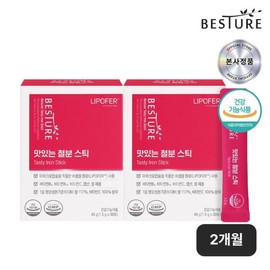Bescher 베스처 맛있는 철분 스틱 30포 2박스 Vesture Delicious Iron Stick 30 Packs 2 Boxes