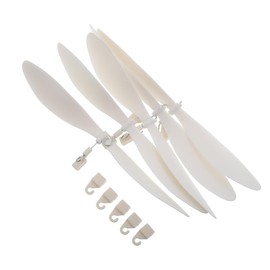 GANAZONO 5 Pack Flight Model Propellers Blade for RC Airplane Propellers Lightweight Easy Installation Airplane Model Rc Aircraft Students