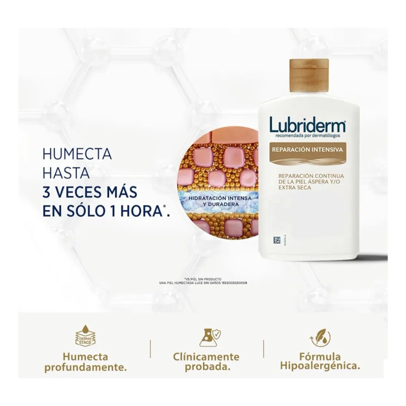 Lubriderm Crema Dorada Corporal 400ml