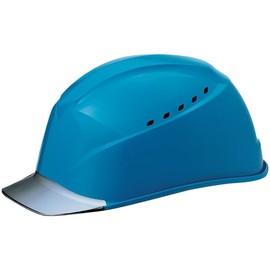 Tanizawa Airlight S equipped helmet (transparent visor type, with grooves, vented), Transparent visor: grey/hat body color: blue ST#1230