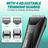 VGR 938 Body Hair Trimmer for Men, Cordless IPX7 Waterproof