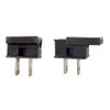 National Artcraft® Brown End Plug for SPT-2 Electrical Cord (Pkg/2)