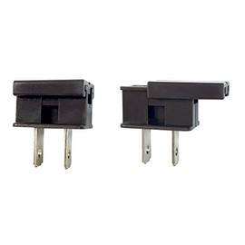 National Artcraft® Brown End Plug for SPT-2 Electrical Cord (Pkg/2)