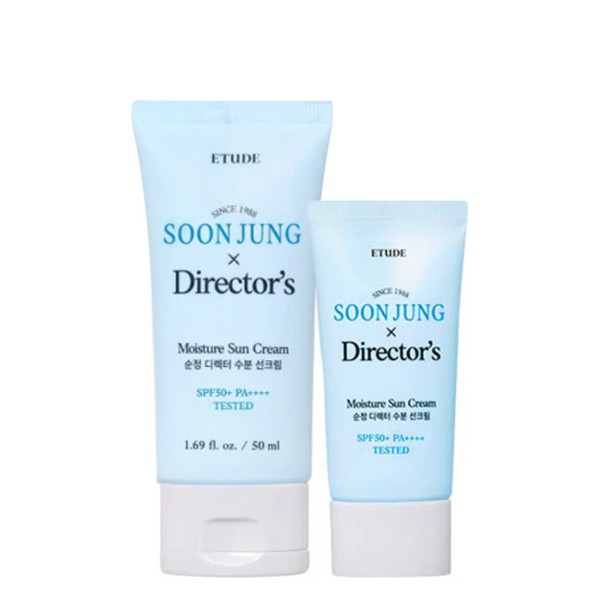 ETUDE Soonjung Director's Moisture Sun Cream SPF50+ PA++++ Value Set