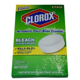 Clorox Automatic Toilet Bowl Cleaner, 6 Count