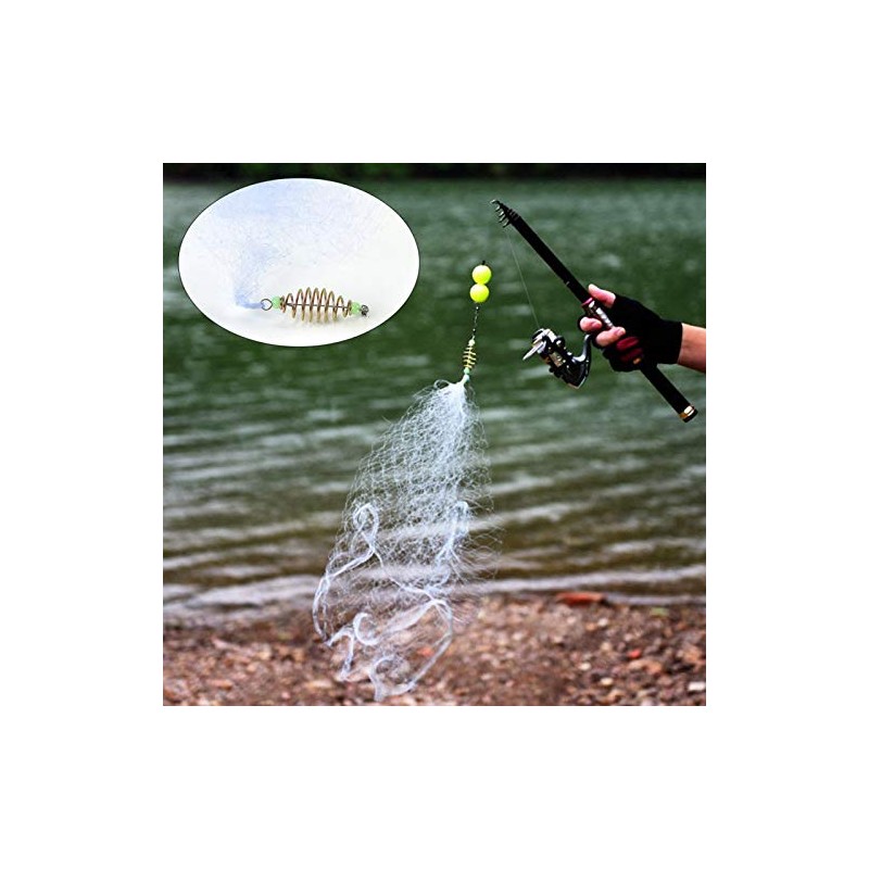 Hand Throw Fishing Net Fishing Cast Net Spin Network Bait