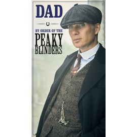 Danilo Cards Dad Birthday Card, Peaky Blinders,9 x 5