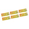 6 Pcs Birthday Sash Reusable Soft Comfortable Colorful Satin Birthday