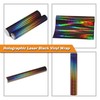 Holographic Laser Black Chrome Vinyl Sheet Car Wrap Film Self