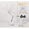 Alfanite Twinkling Tree Fairy Light Spirit Tree Lamp Bonsai Tree
