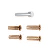 Baceyong Door Hinge Bushing Inserts Fits Je-ep Wr-angler YJ TJ