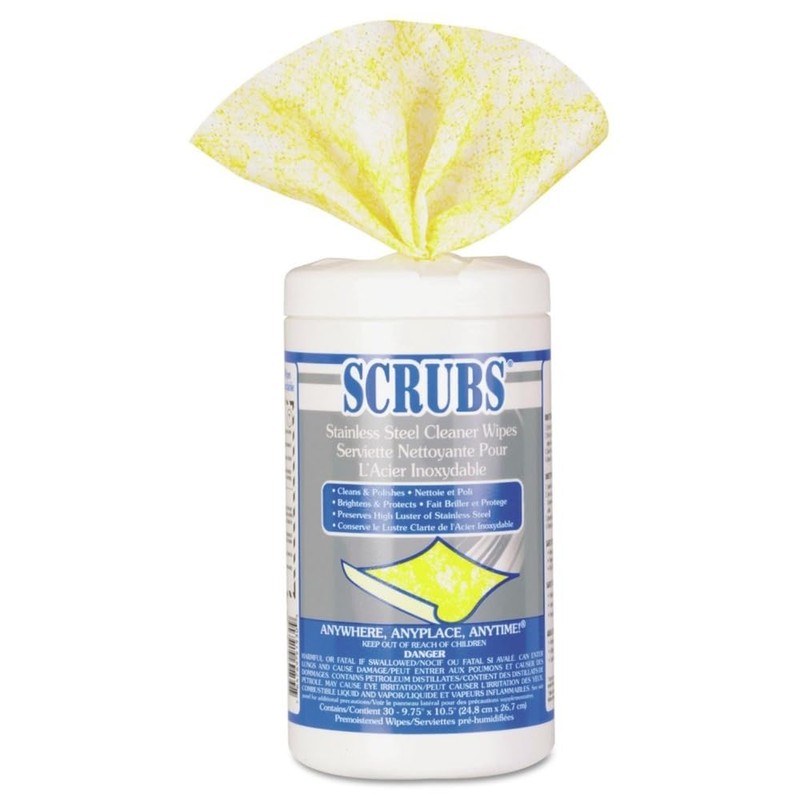 SCRUBS 91930 Stainless Steel Cleaner Towel