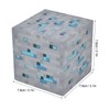 LED Cube Night Light 3.1in Energy Saving Blue Light LED